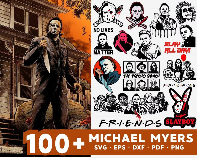 Michael Myers SVG Bundle 100+ Files For Cricut & Silhouette