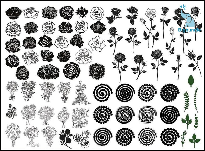 1000+ Flowers Svg Bundle, Sun Flowers Svg bundle