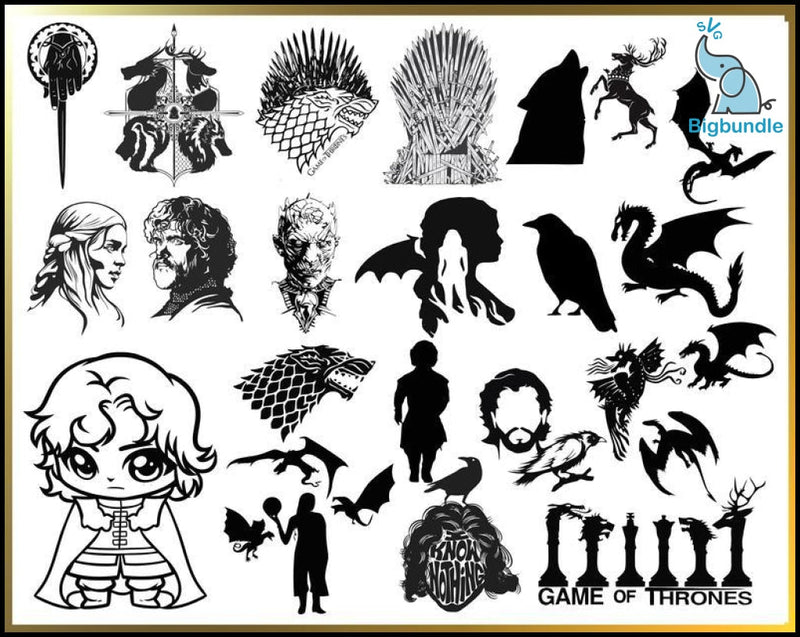 1000+ Game Of Thrones svg, Game Of Thrones Big Bundle svg