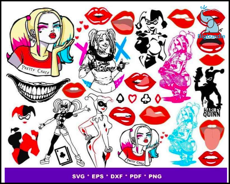 1000+ Joker bundle SVG, DXF,PNG, Clipart, Cricut , Bundle svg, eps, png, dxf