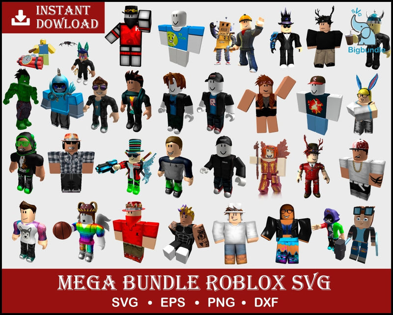 1200+ Roblox Svg Roblox Clip art svg, Roblox Font, Roblox Bundle, Roblox Paper svg