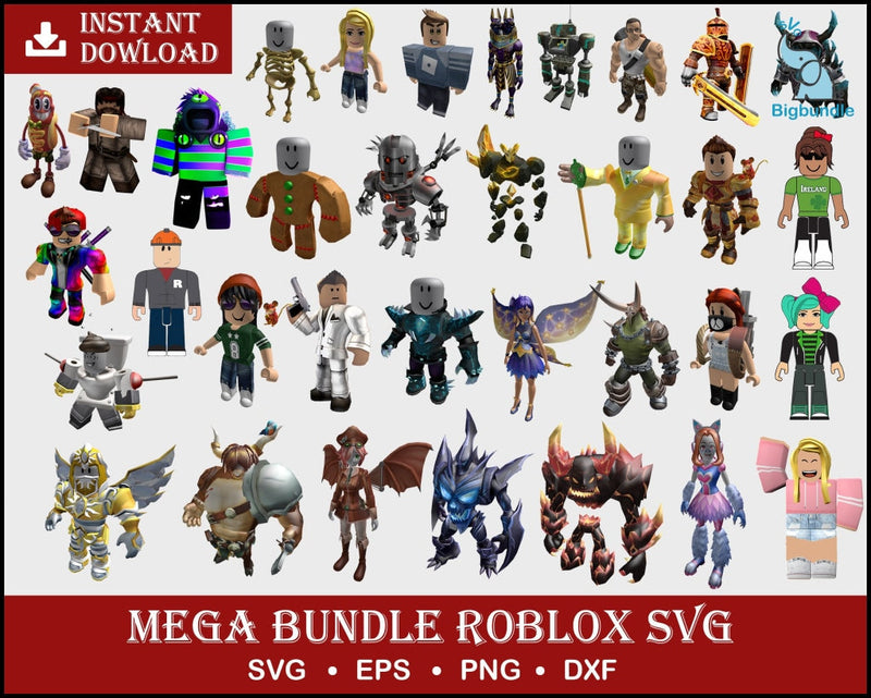 1200+ Roblox Svg Roblox Clip art svg, Roblox Font, Roblox Bundle, Roblox Paper svg