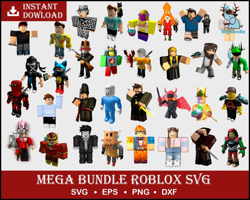 1200+ Roblox Svg Roblox Clip art svg, Roblox Font, Roblox Bundle, Roblox Paper svg