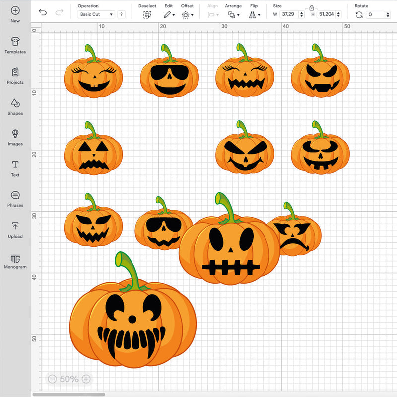 Halloween Pumpkin SVG, Halloween Pumpkin Cricut SVG, Pumpkin Head SVG