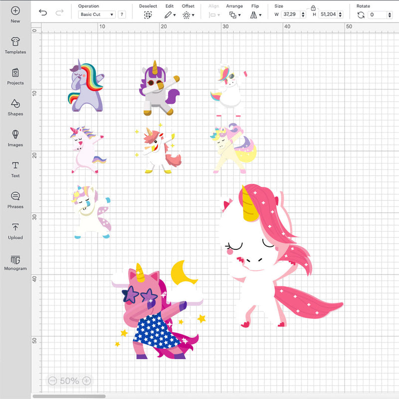 Dabbing Unicorn SVG Bundle, Dabbing Unicorn SVG Files For Cricut, Dabbing Unicorn PNG, Dabbing Unicorn Clipart