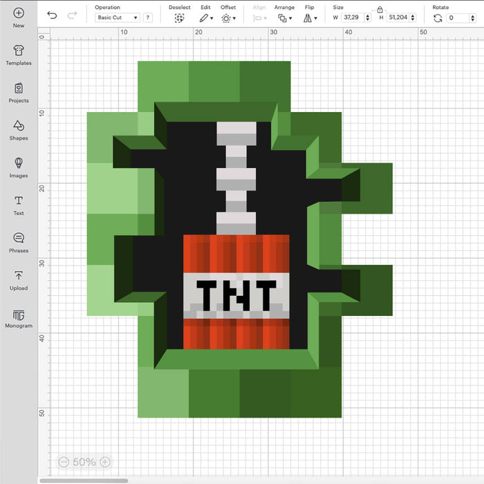Creeper TNT Logo SVG, Creeper TNT PNG Logo, Creeper TNT Layered SVG