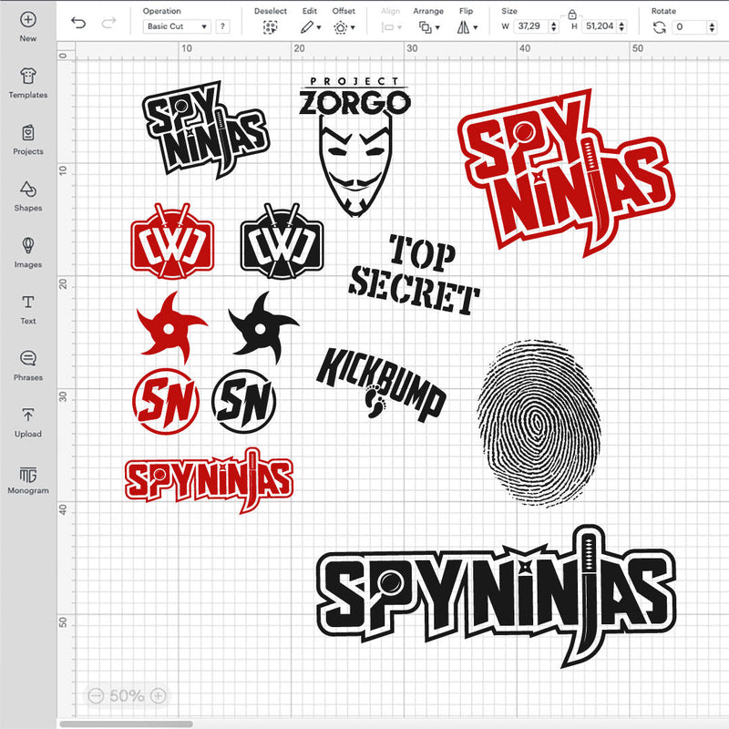Spy Ninjas Logo SVG, Spy Ninja PNG, Ninja PNG Transparent, Spy Ninjas Cricut Designs