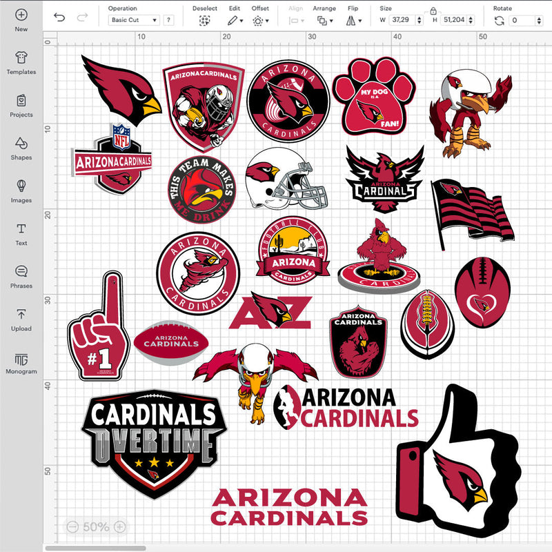 Arizona Cardinals SVG Bundle