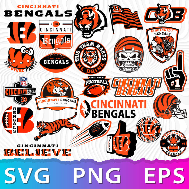 Cincinnati Bengals SVG Bundle