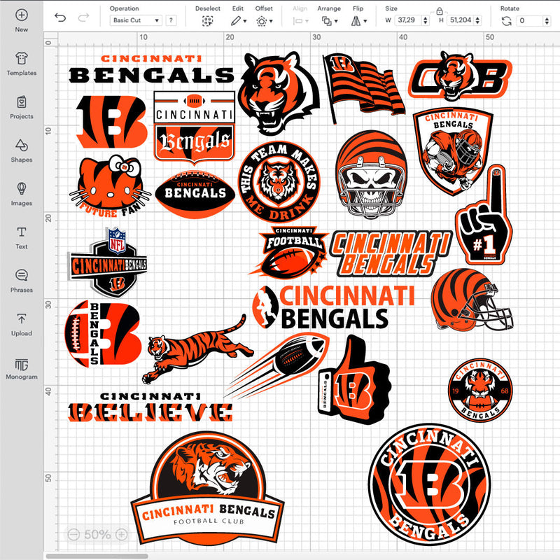 Cincinnati Bengals SVG Bundle