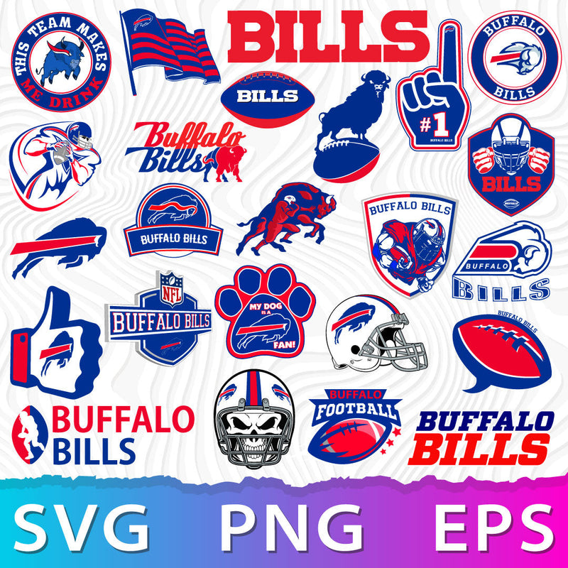 Buffalo Bills SVG Bundle