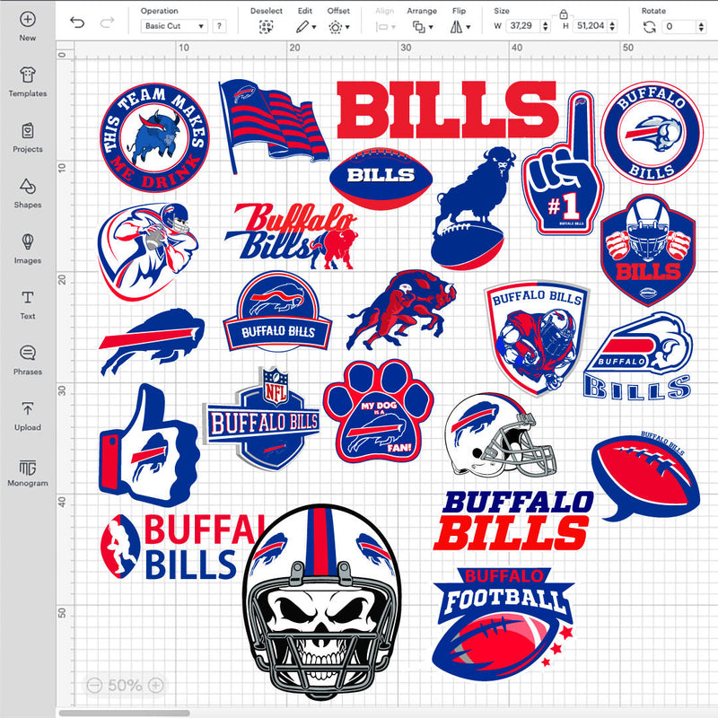 Buffalo Bills SVG Bundle