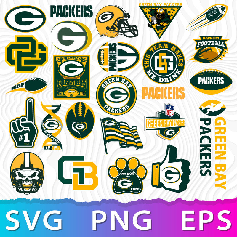 Green Bay Packers SVG Bundle