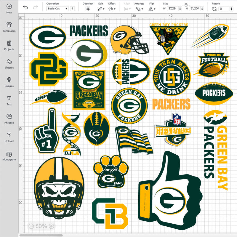 Green Bay Packers SVG Bundle