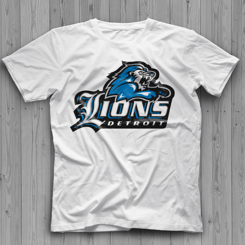 Detroit Lions SVG Bundle