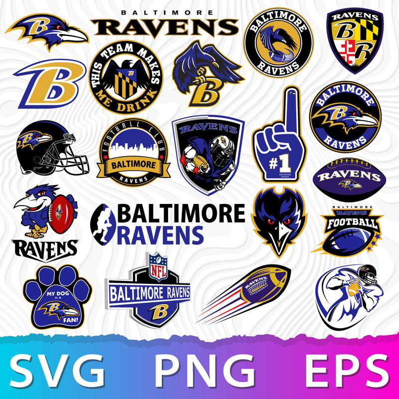 Baltimore Ravens SVG Bundle