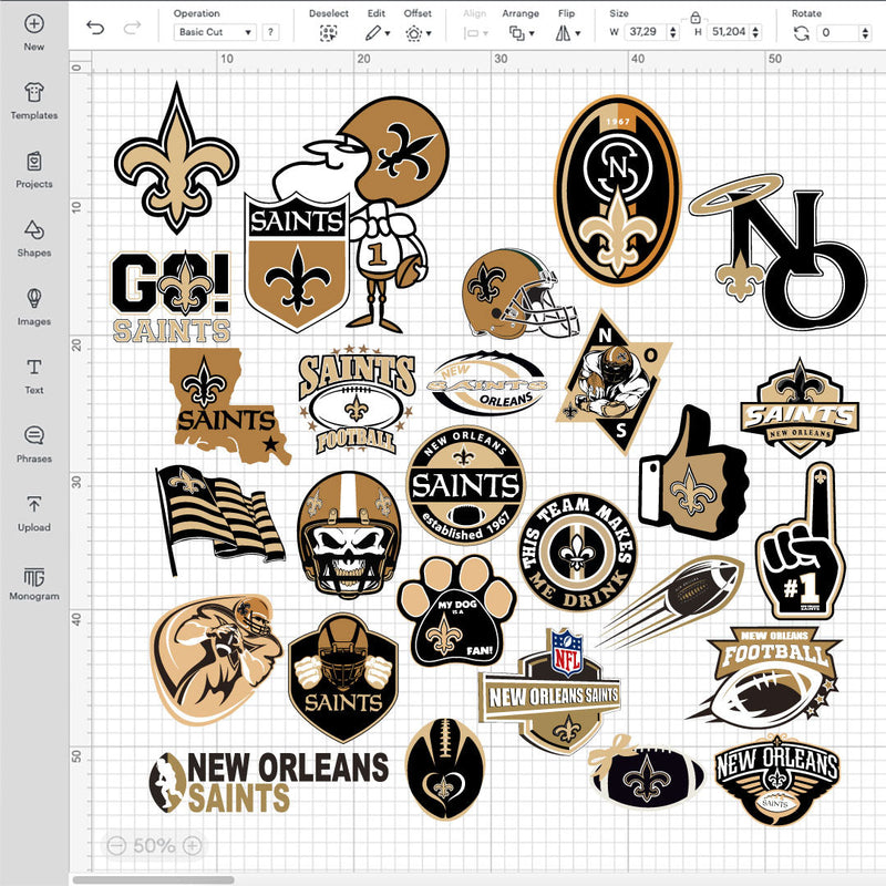 New Orleans Saints Logo SVG, Saints Logo PNG, NFL Logos Saints, Saints Emblem