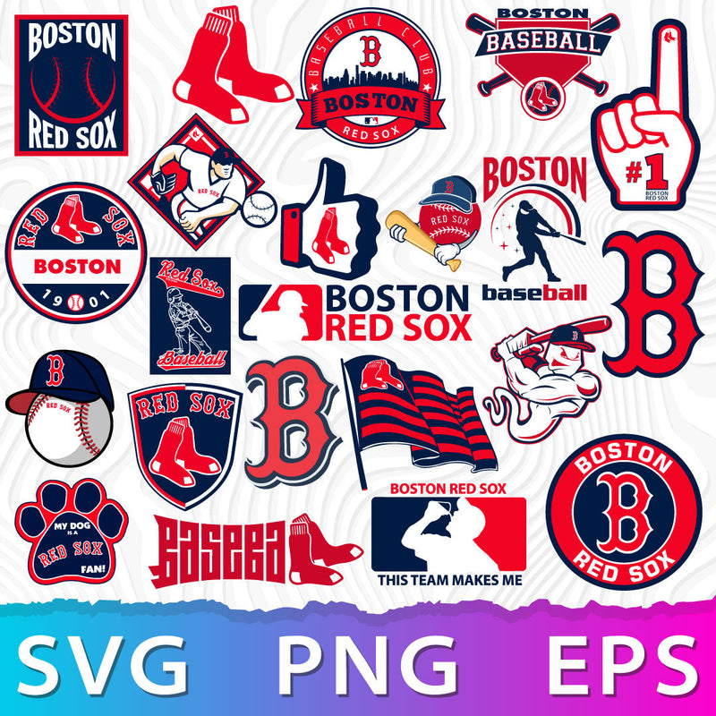 Boston Red Sox SVG Bundle