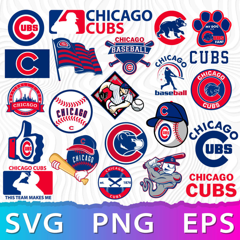 Chicago Cubs SVG Bundle