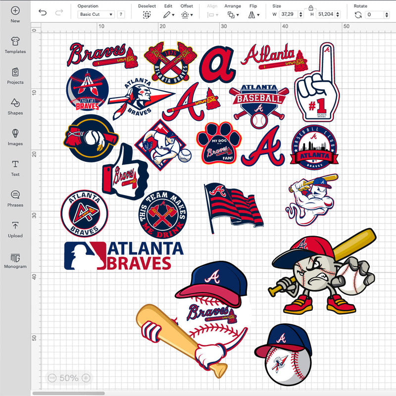 Atlanta Braves SVG Bundle