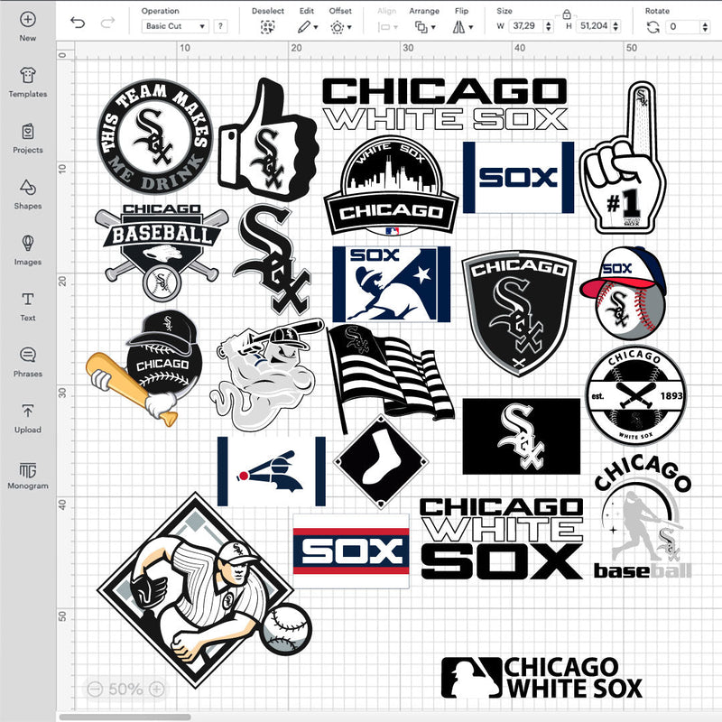 Chicago White Sox SVG Bundle