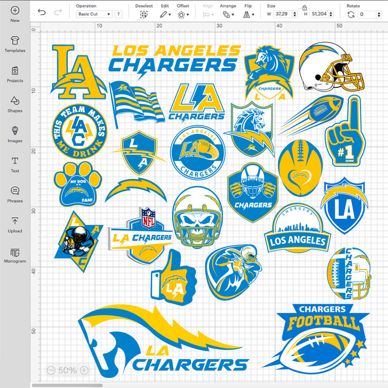 Los Angeles Chargers Logo SVG, LA Chargers PNG, LA Chargers Logo Transparent