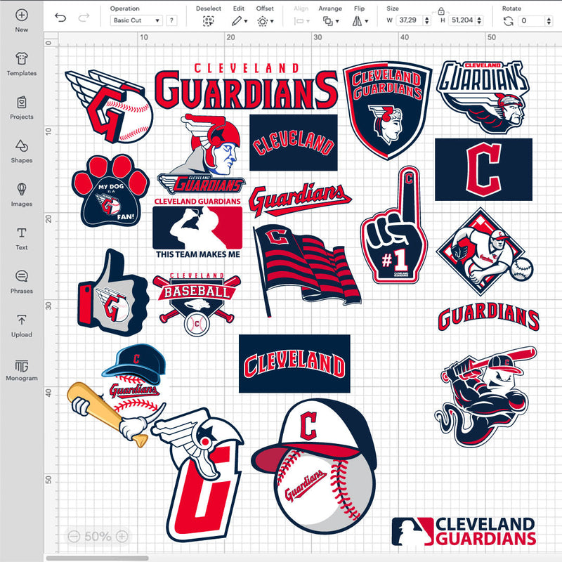 Cleveland Guardians SVG Bundle