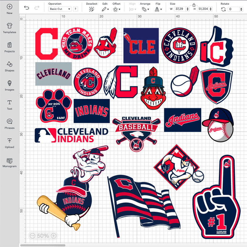 Cleveland Indians SVG Bundle