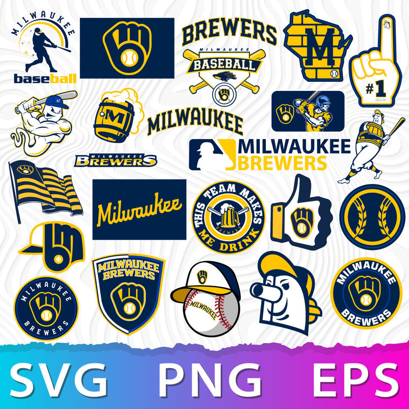 Milwaukee Brewers Logo SVG, Brewers PNG Transparent, Milwaukee Brewers Emblem, Brewers Logo PNG