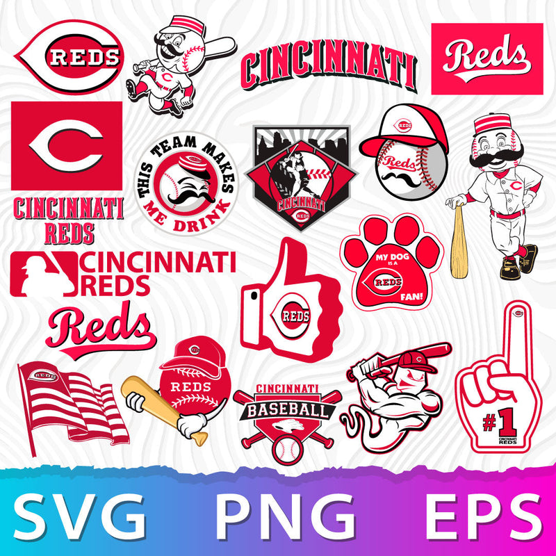 Cincinnati Reds SVG Bundle