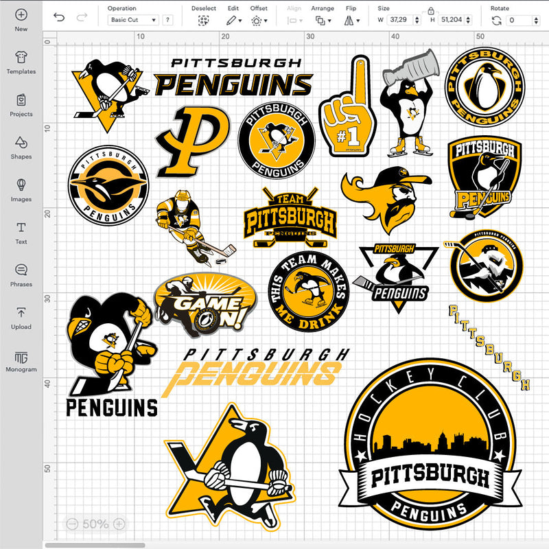 Pittsburgh Penguins Logo SVG, Penguins Logo PNG, Penguin Logo Hockey