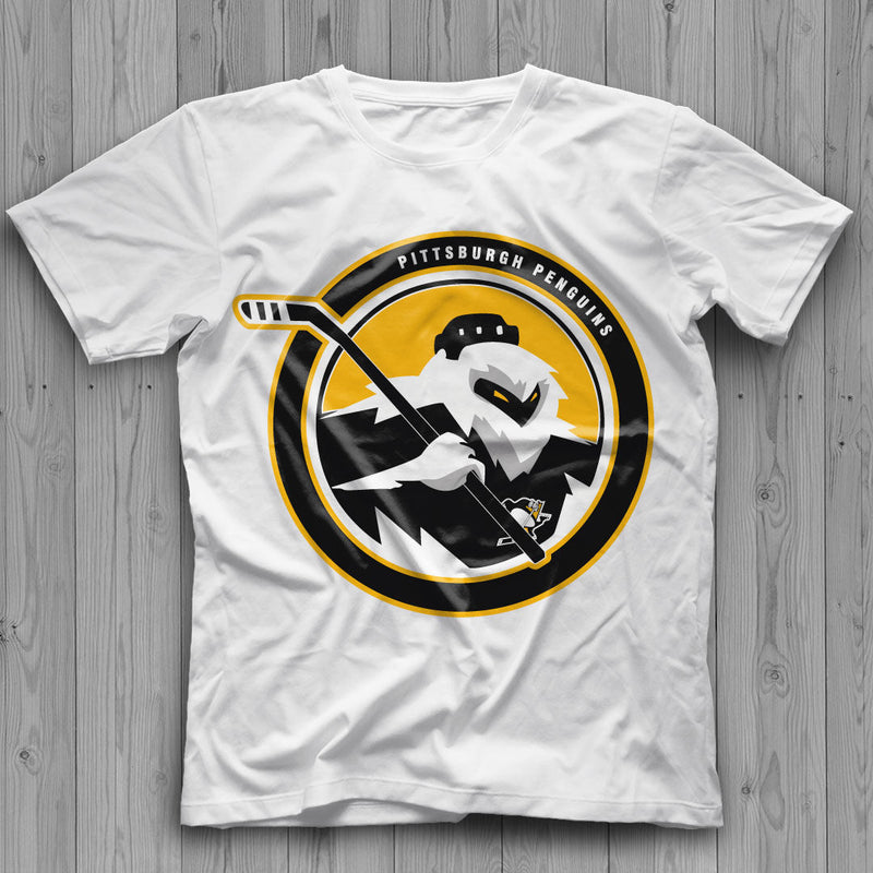 Pittsburgh Penguins Logo SVG, Penguins Logo PNG, Penguin Logo Hockey