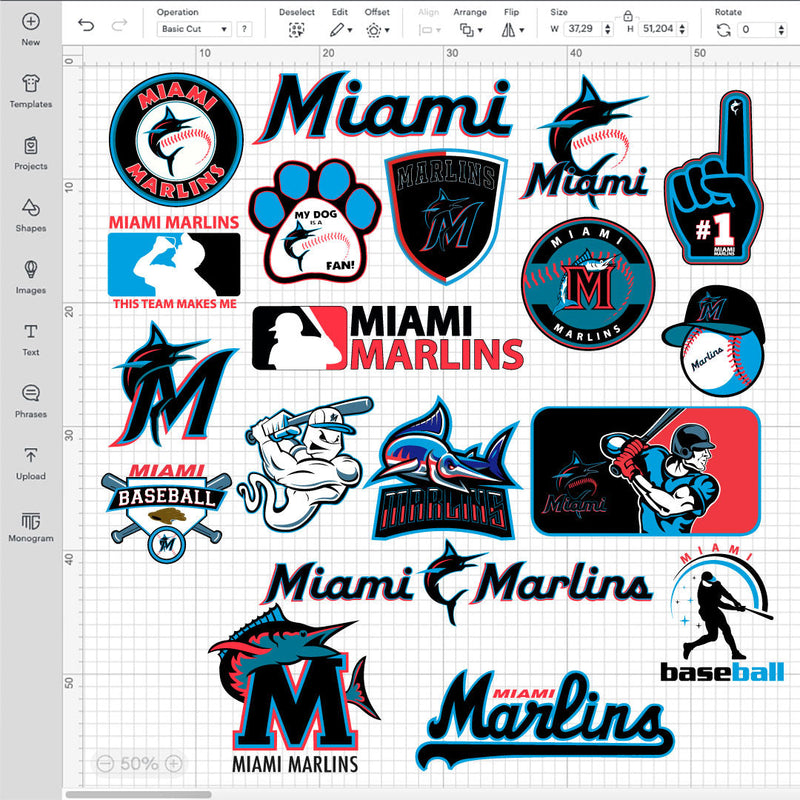 Miami Marlins Logo SVG, Marlins PNG, Miami Marlins Logo Transparent
