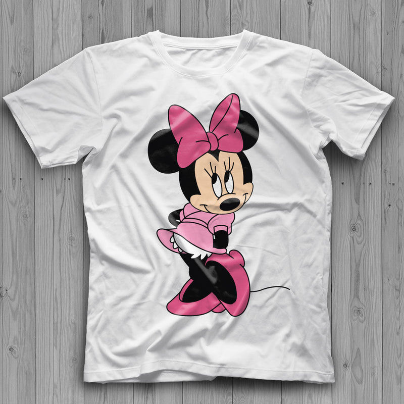 Minnie Mouse SVG, Minnie Mouse PNG Transparent, Minnie Mouse Cricut, Minnie Birthday