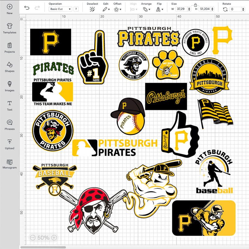 Pittsburgh Pirates Logo SVG, Baseball Pirates Logo, Pittsburgh Pirates PNG, Pirates Emblem