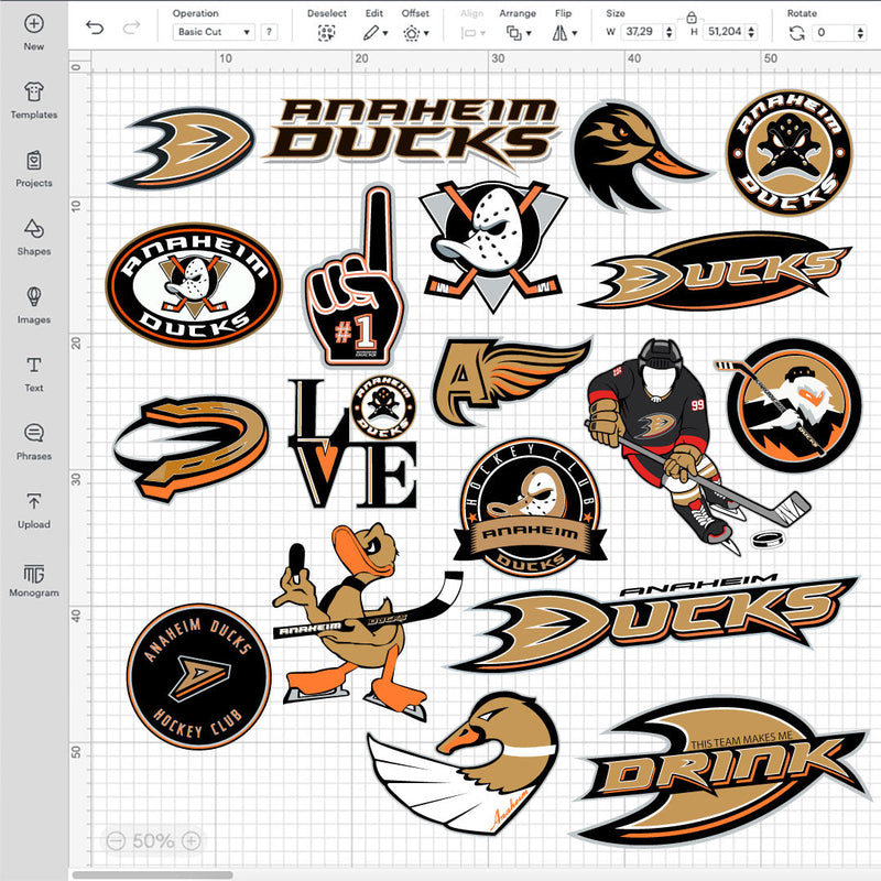 Anaheim Ducks SVG Bundle