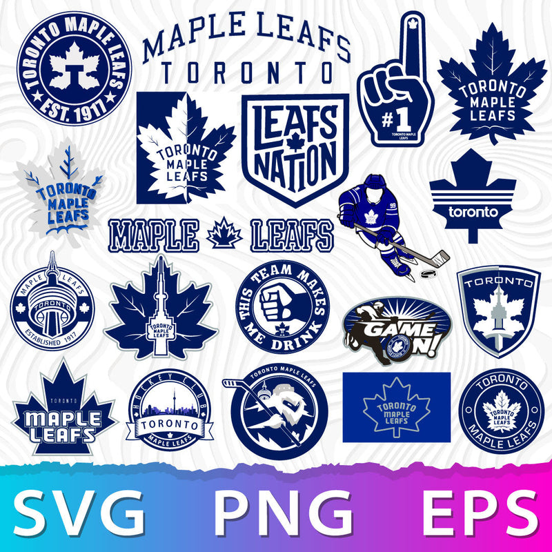 Toronto Maple Leafs Logo SVG, Maple Leafs Logo PNG, Toronto Maple Leaf Symbol, TML Logo, Maple Logo