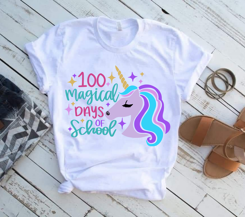 100 Magical Days of School SVG