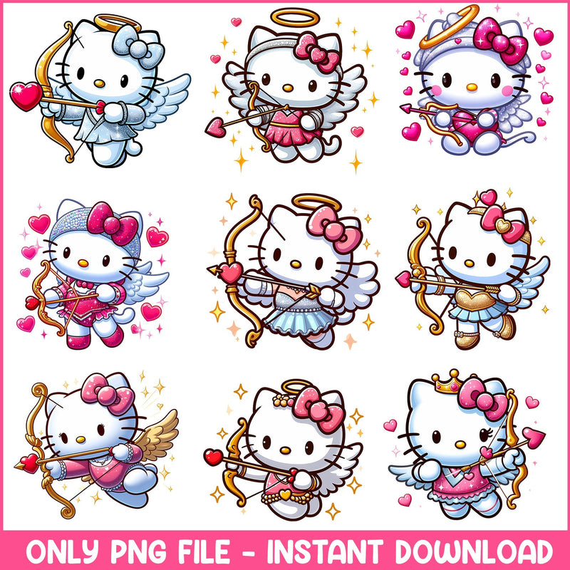 Hello Kitty Cupid png bundle
