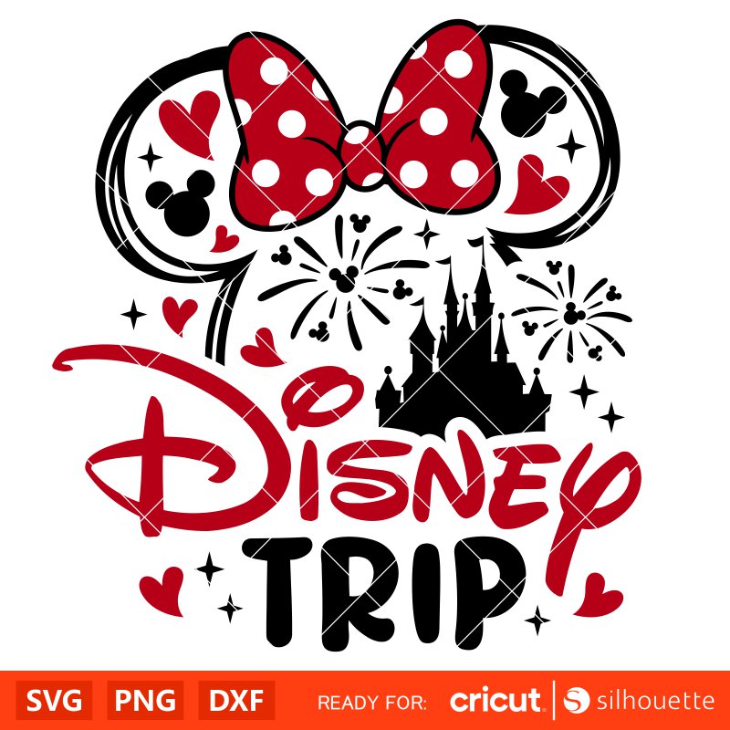 Disney Trip Mom Svg, Mickey &amp; Minnie Mouse Svg, Family Vacation Svg, Disney Svg, Cricut, Silhouette Vector Cut File