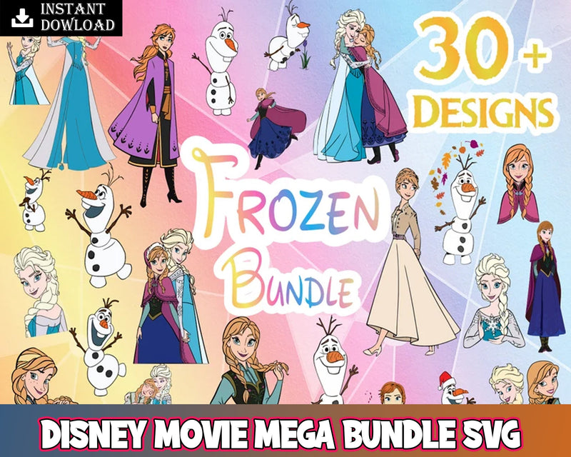 10000+ Disney Princess SVG, Disney princess bundle svg, Disney frozen 2 svg, mermaid svg, moana svg, ariel svg, cinderella svg, digital dowload