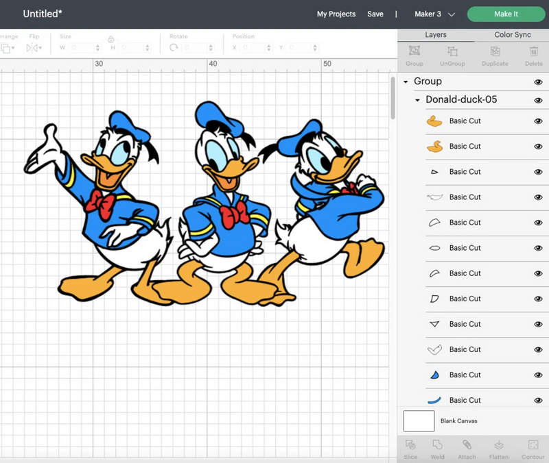 Donald Duck SVG, Donald Duck SVG For Cricut & Silhouette, Donald Duck PNG, Donald Duck Clipart