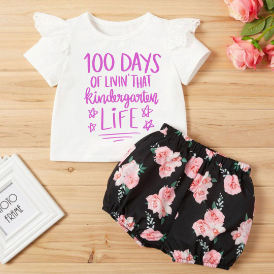 100 Days of Kindergarten Life SVG