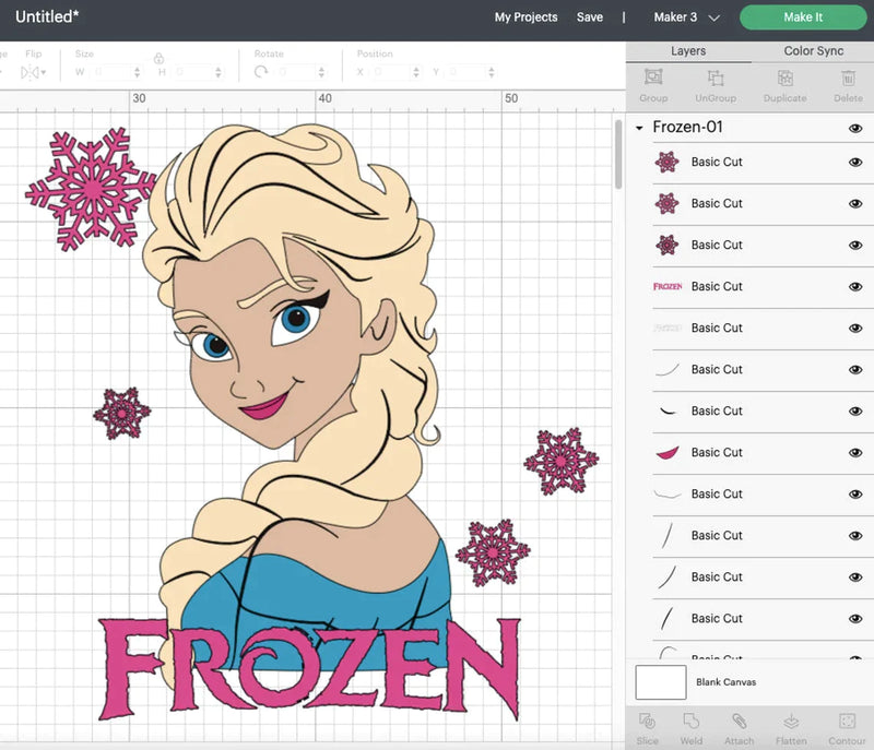 Frozen Elsa SVG, Frozen SVG Cut Files, Anna Frozen SVG For Cricut, Frozen PNG, Elsa Frozen Cricut Files
