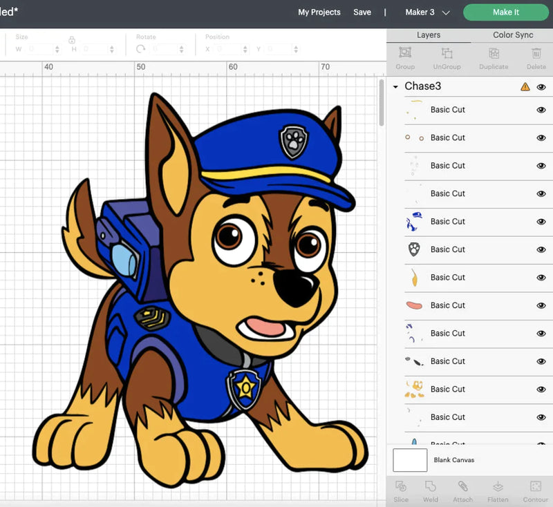 Paw Patrol Clipart Bundle, PNG & SVG Cut Files for Cricut / Silhouette