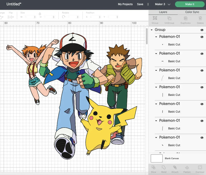 Pokemon PNG & SVG Bundle, 416 Files For Cricut & Silhouette